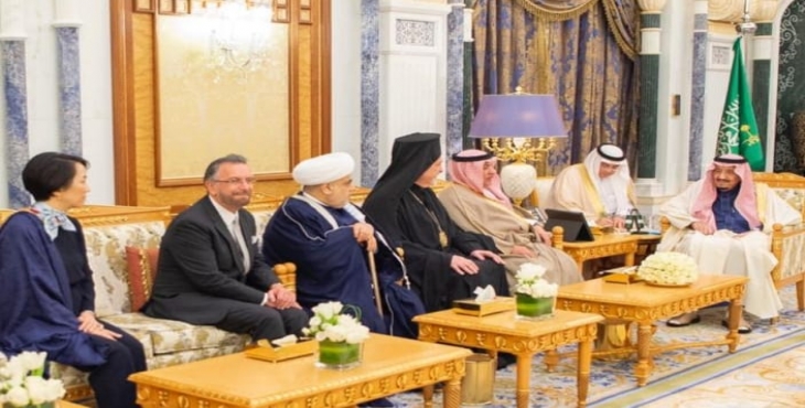 reunion secrète entre Salmane Ben Abdel Aziz et un rabbin israélien sioniste au palais royal